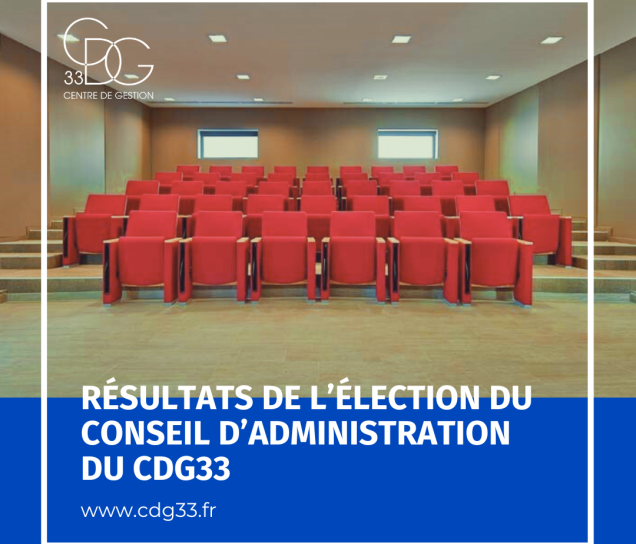 Résultats | Élection du Conseil d’administration du CDG33